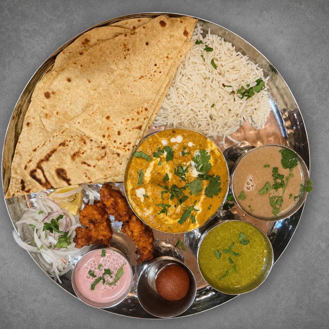 Butter Chicken Thali